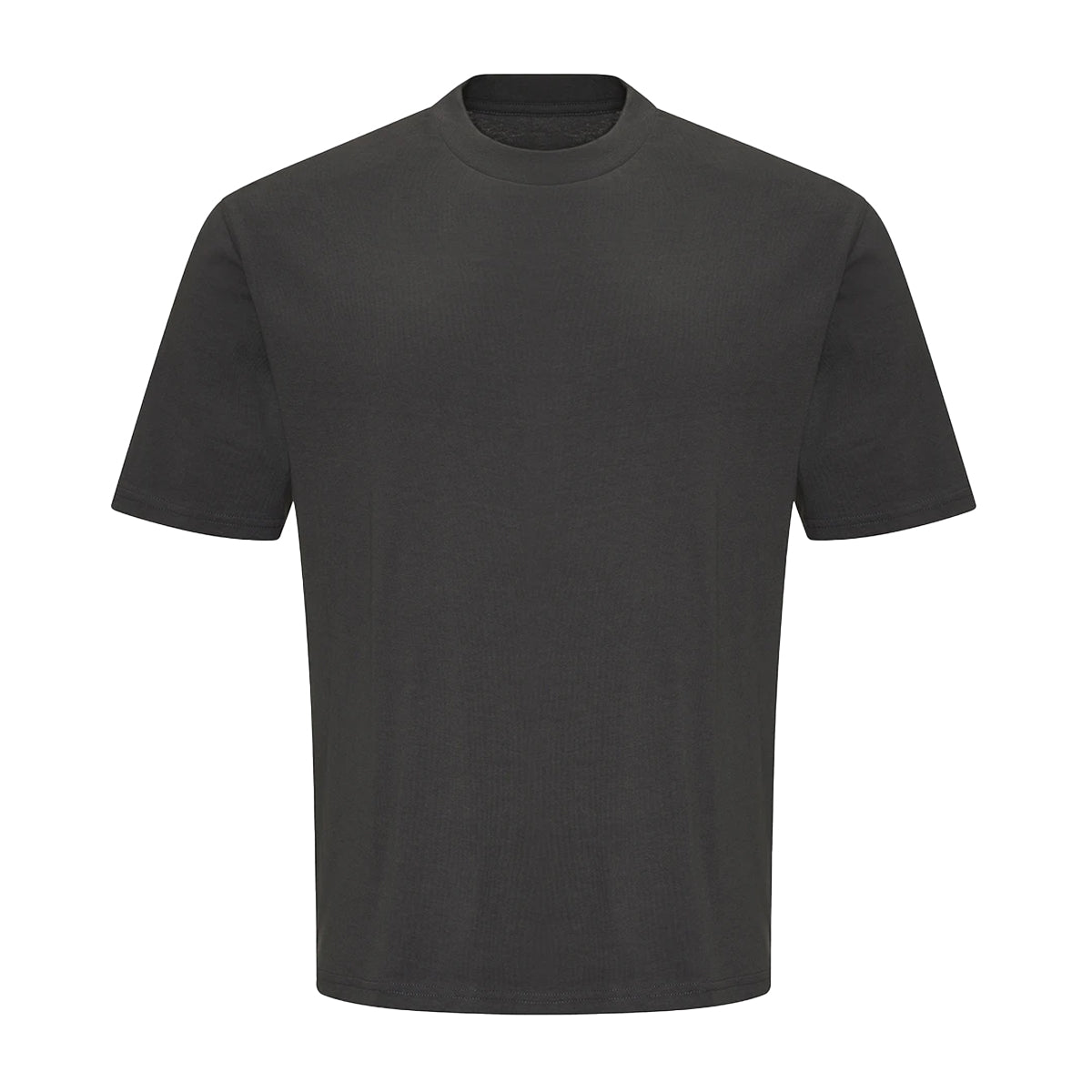 Solid Charcoal - Front - Awdis Mens Cotton T-Shirt