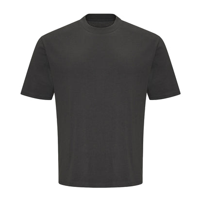 Solid Charcoal - Front - Awdis Mens Cotton T-Shirt