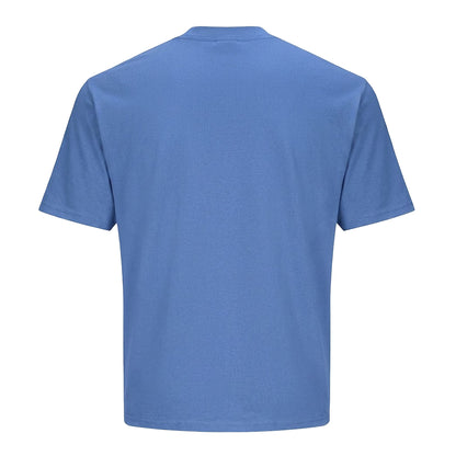 Atlantic Blue - Back - Awdis Mens Cotton T-Shirt
