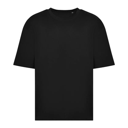 Deep Black - Front - Awdis Mens Cotton T-Shirt