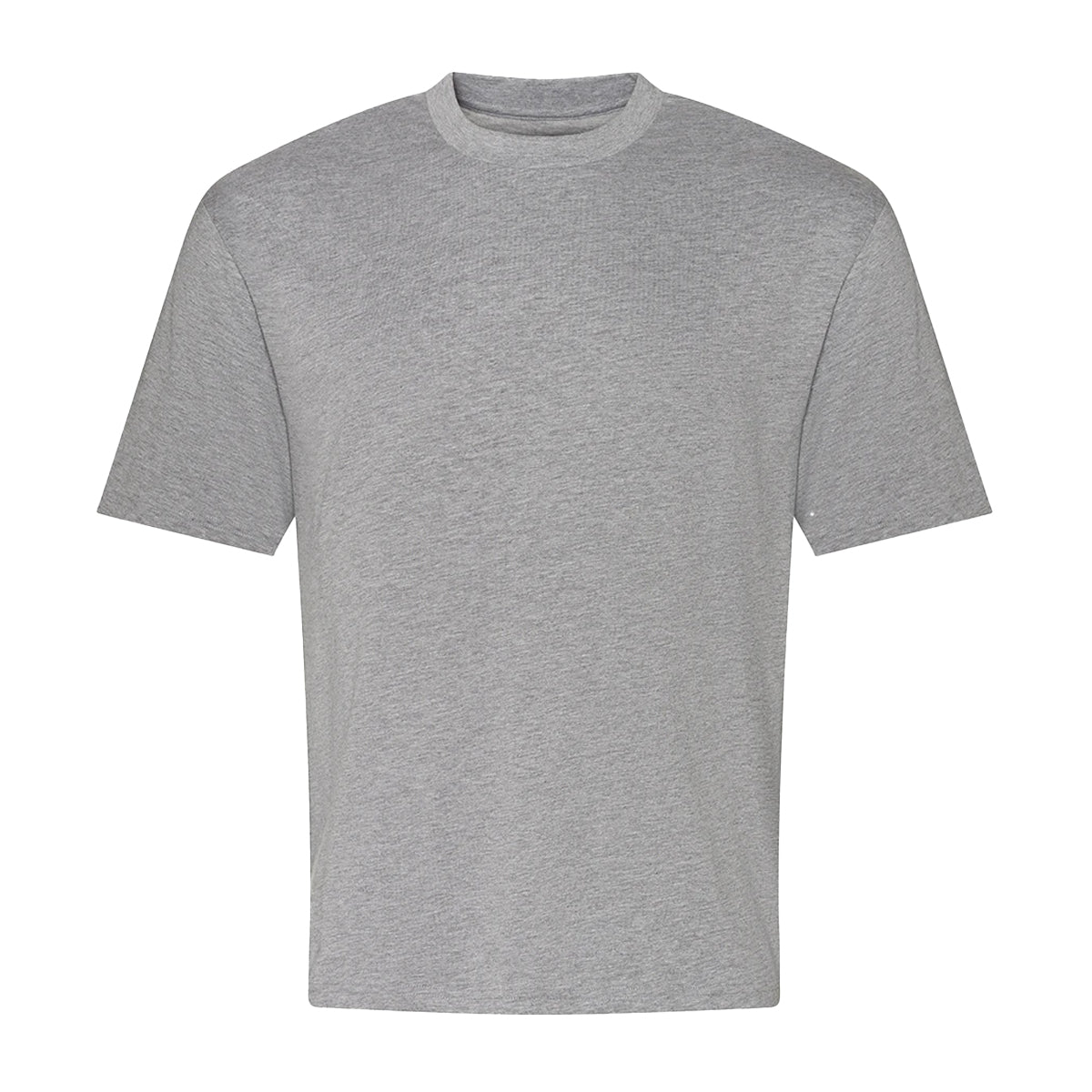Heather Grey - Front - Awdis Mens Cotton T-Shirt