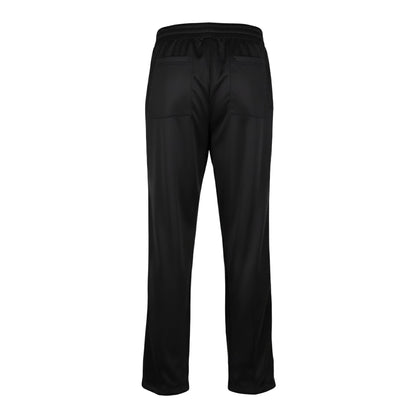 Black - Back - Build Your Brand Mens Tricot Tracksuit Bottoms