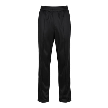 Black - Front - Build Your Brand Mens Tricot Tracksuit Bottoms