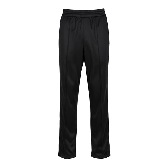 Black - Front - Build Your Brand Mens Tricot Tracksuit Bottoms