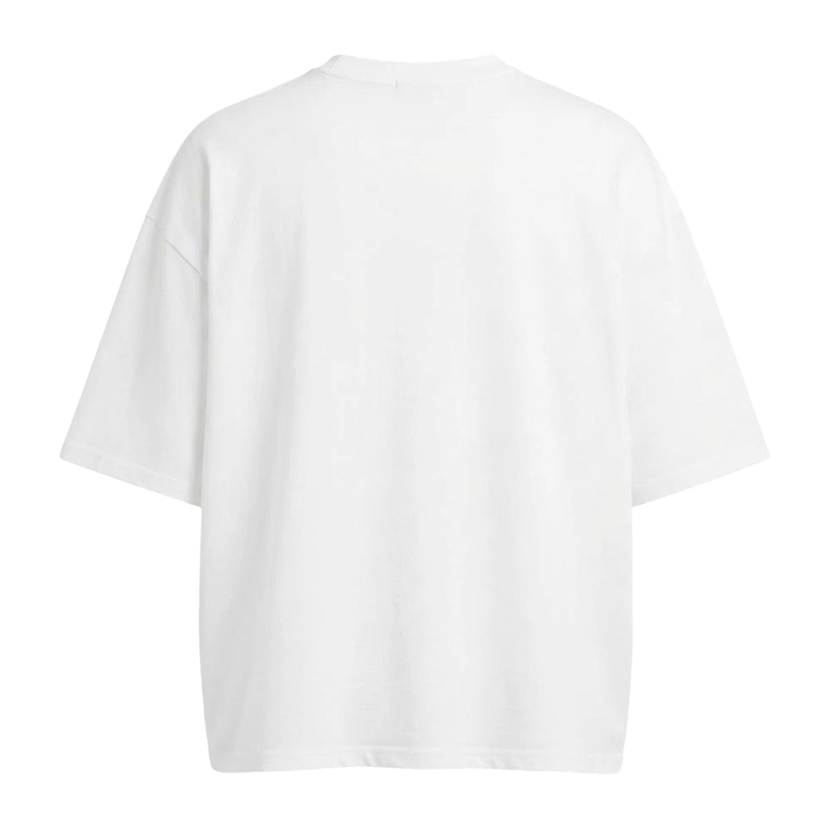 Arctic White - Back - Awdis Mens Boxy Cropped T-Shirt