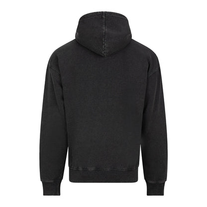 Washed Black - Back - Awdis Unisex Adult Vintage Wash Hoodie