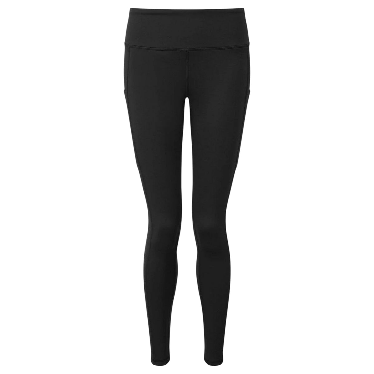 Black Acid Washed - Front - TriDri Womens-Ladies Performance Tie Dye Recycled Leggings