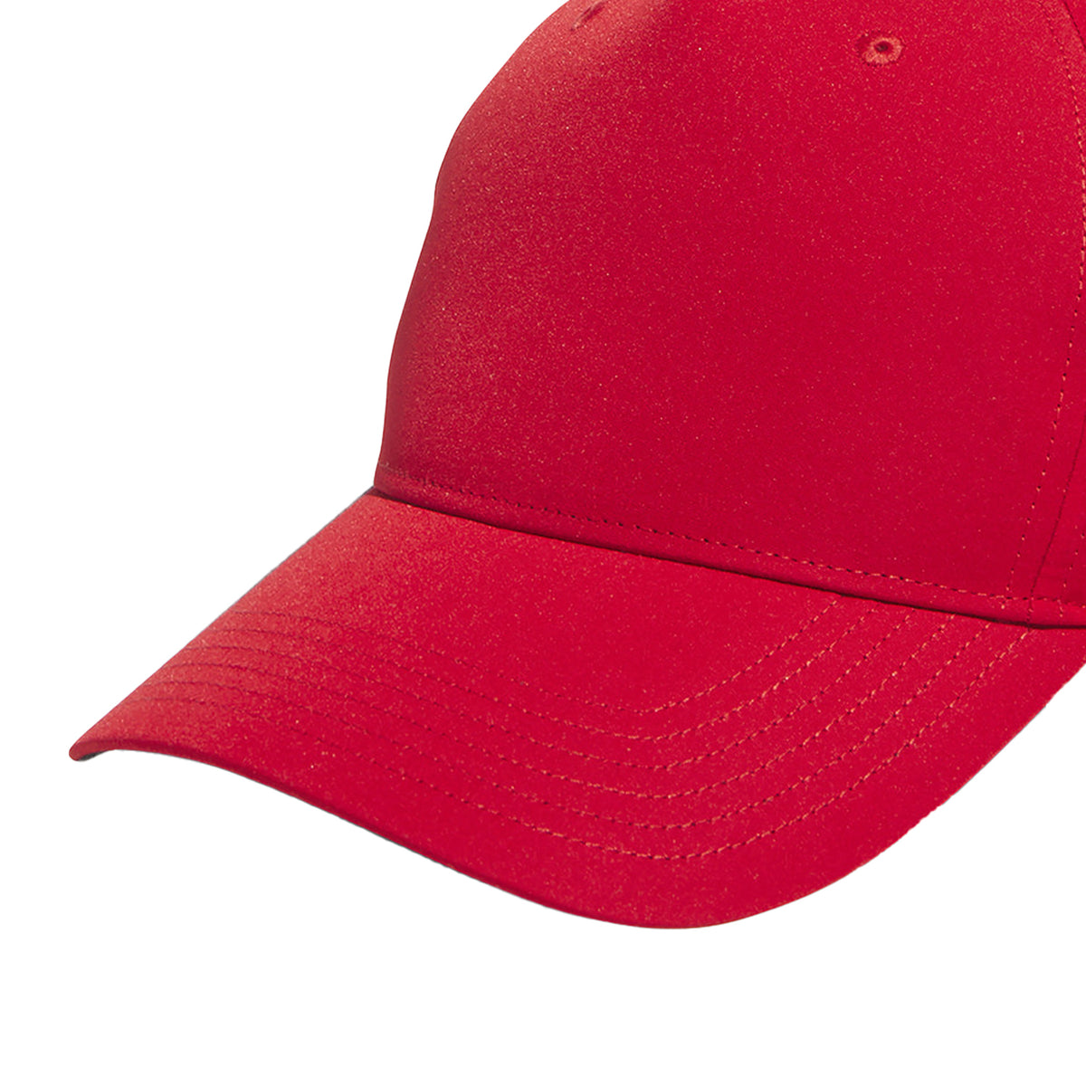 Team College Red - Back - Adidas Unisex Adult Golf Performance Crest Cap