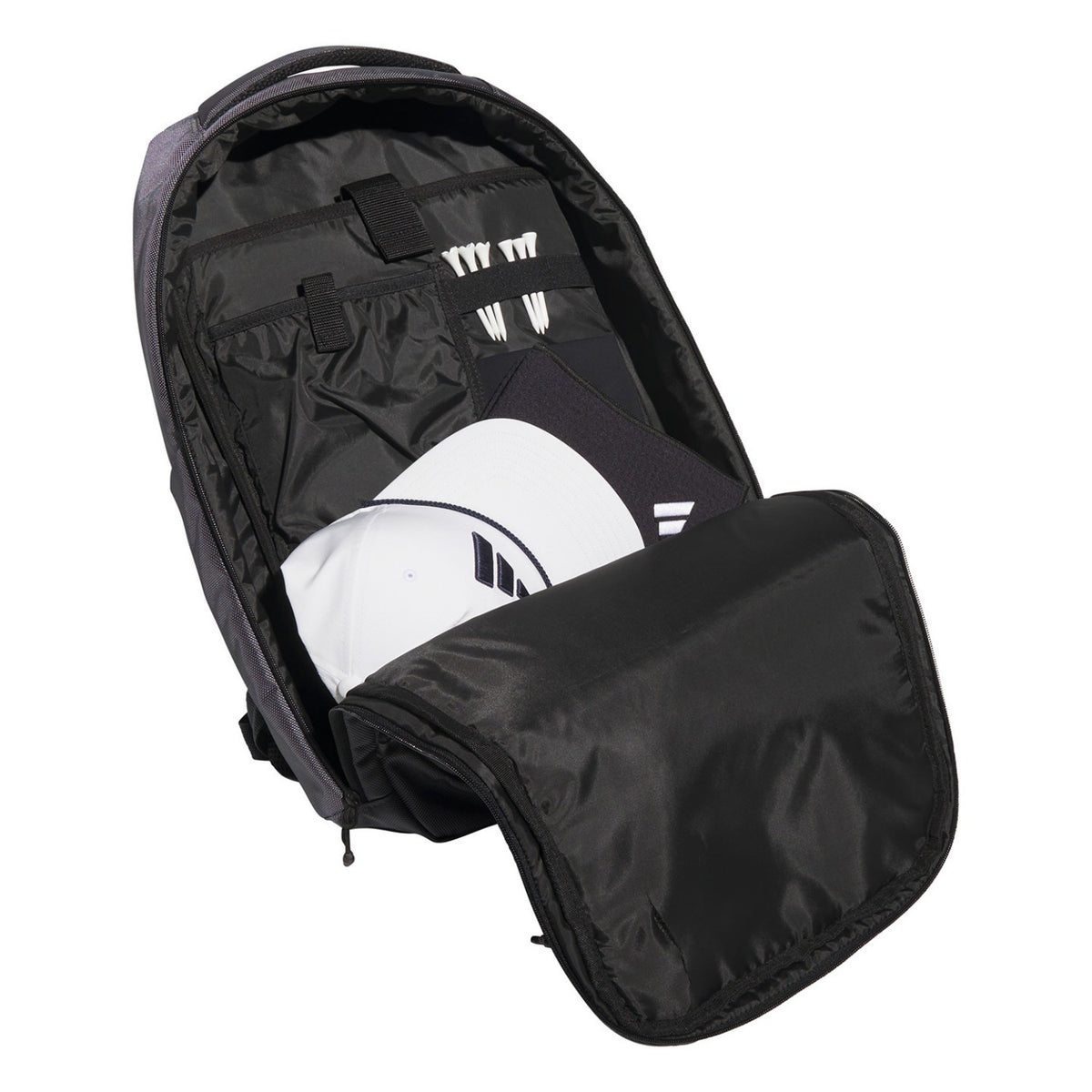 Black - Lifestyle - Adidas Hybrid Golf Backpack
