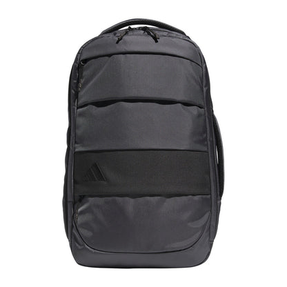 Black - Front - Adidas Hybrid Golf Backpack
