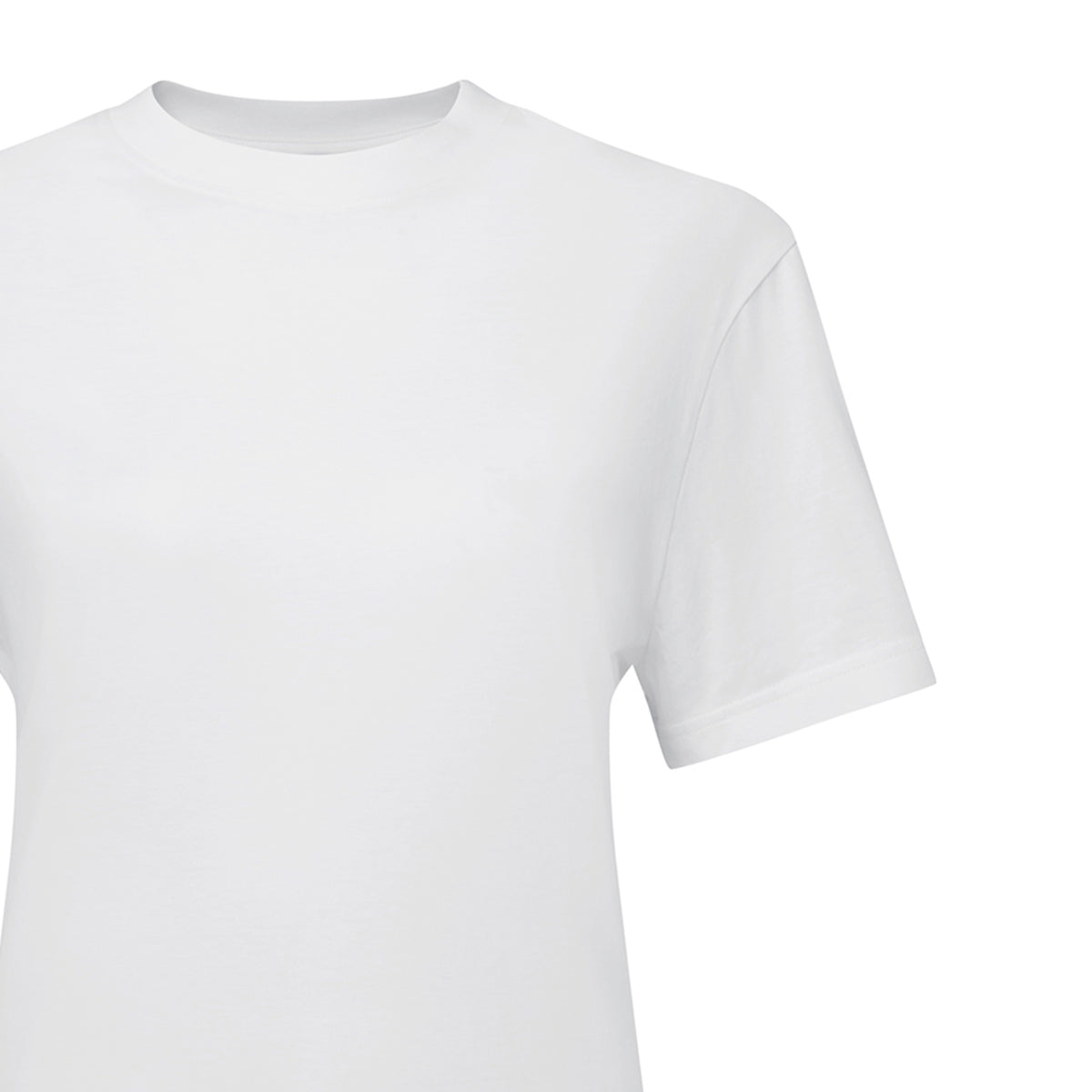 White - Back - TriDri Womens-Ladies Organic Cotton Oversized T-Shirt