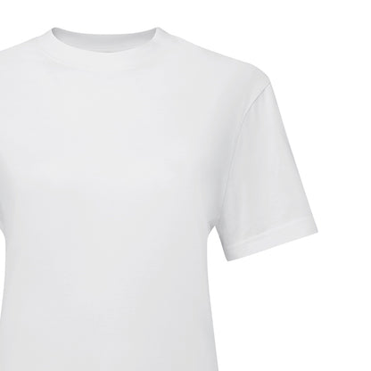 White - Back - TriDri Womens-Ladies Organic Cotton Oversized T-Shirt