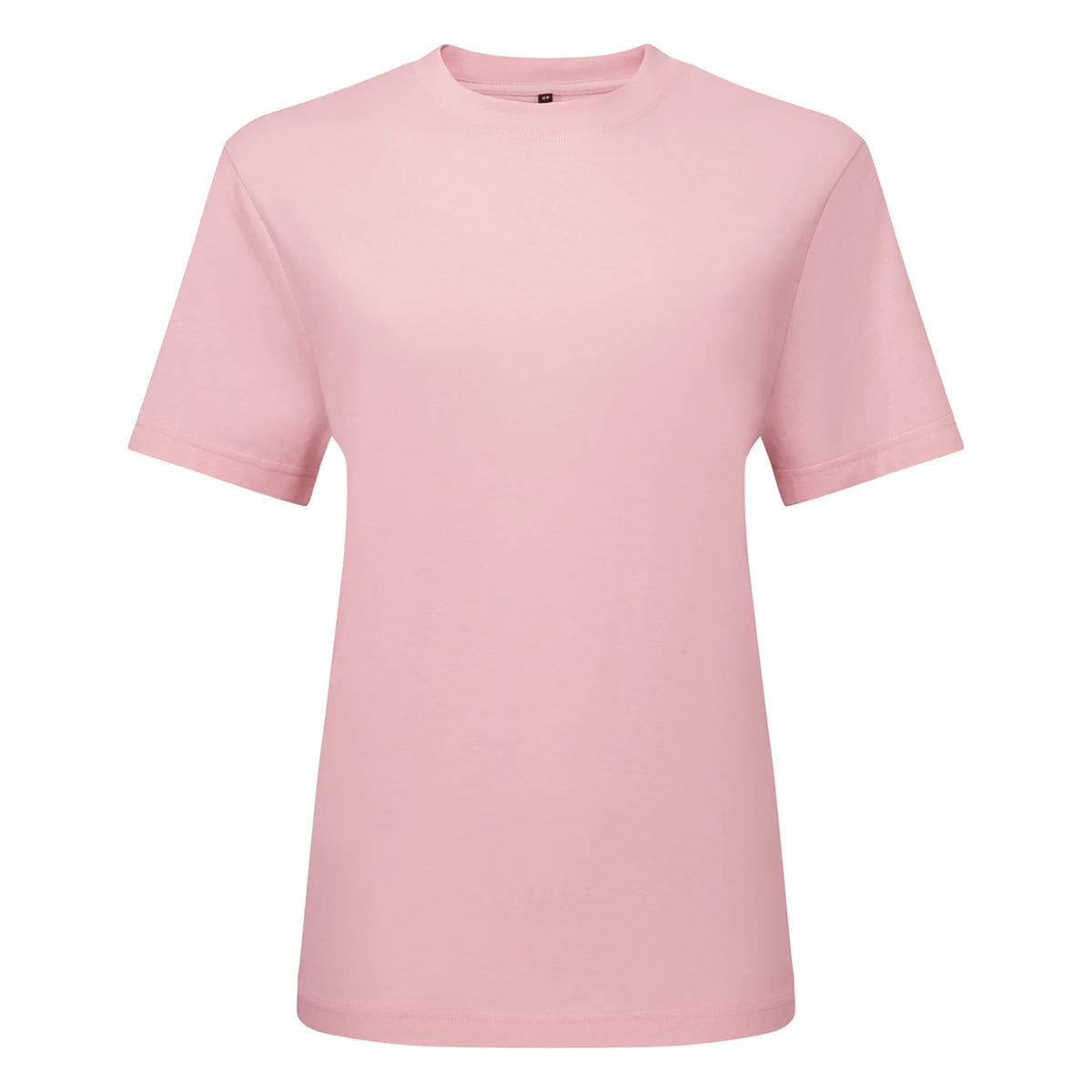 Light Pink - Front - TriDri Womens-Ladies Organic Cotton Oversized T-Shirt