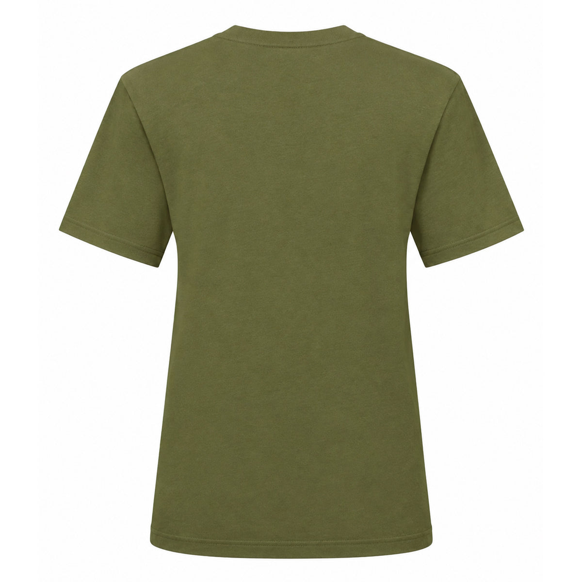 Olive - Back - TriDri Womens-Ladies Organic Cotton Oversized T-Shirt