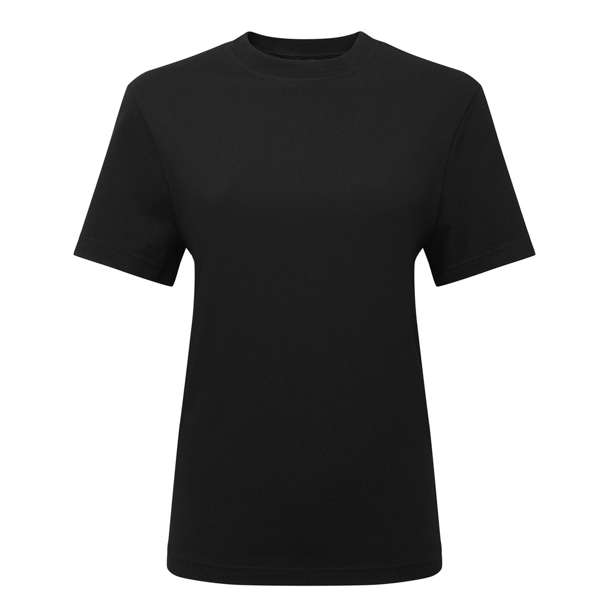 Black - Front - TriDri Womens-Ladies Organic Cotton Oversized T-Shirt