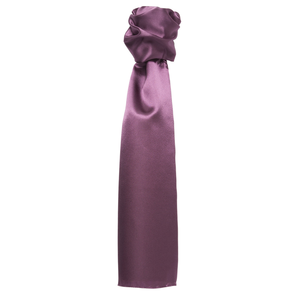 Magenta - Front - Premier Scarf - Ladies-Womens Plain Business Scarf