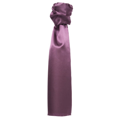 Magenta - Front - Premier Scarf - Ladies-Womens Plain Business Scarf