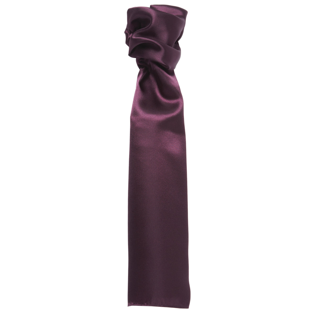 Purple - Front - Premier Scarf - Ladies-Womens Plain Business Scarf