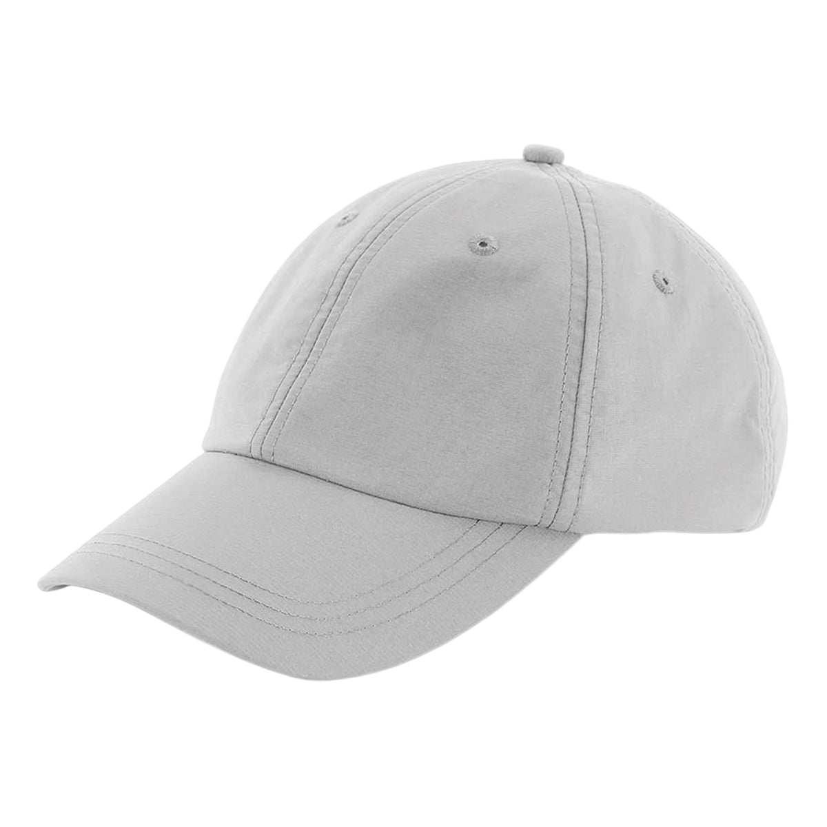 Light Grey - Side - Beechfield Unisex Adult Outdoor 6 Panel Cap