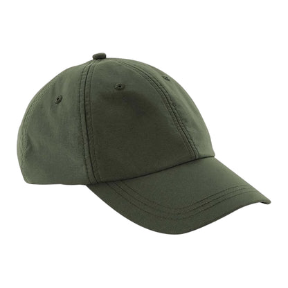 Olive Green - Front - Beechfield Unisex Adult Outdoor 6 Panel Cap
