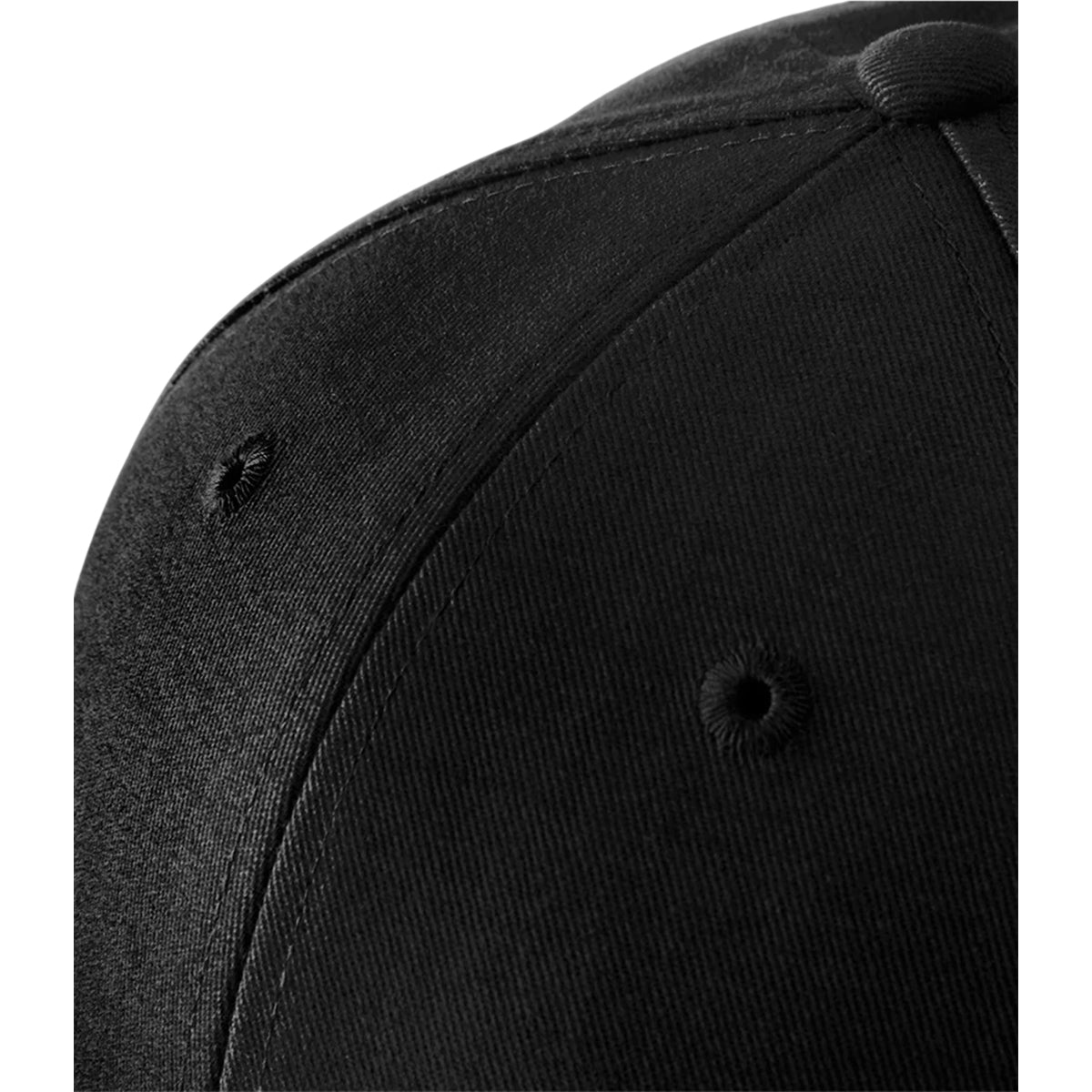 Black-Yellow - Side - Beechfield Athleisure 6 Panel Cap