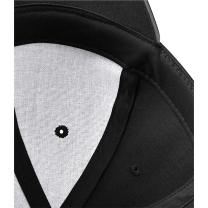 Black-Graphite Grey - Side - Beechfield Athleisure 6 Panel Cap