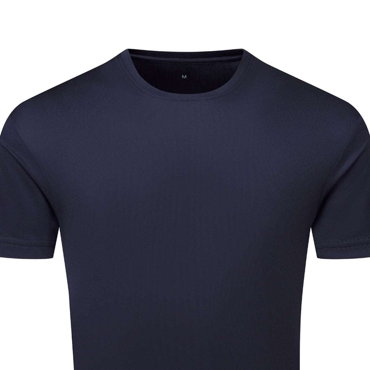 French Navy - Back - TriDri Mens Textured Recycled T-Shirt