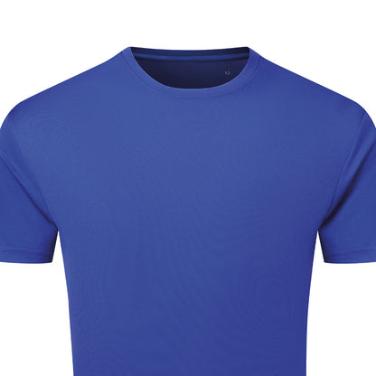 Royal Blue - Back - TriDri Mens Textured Recycled T-Shirt