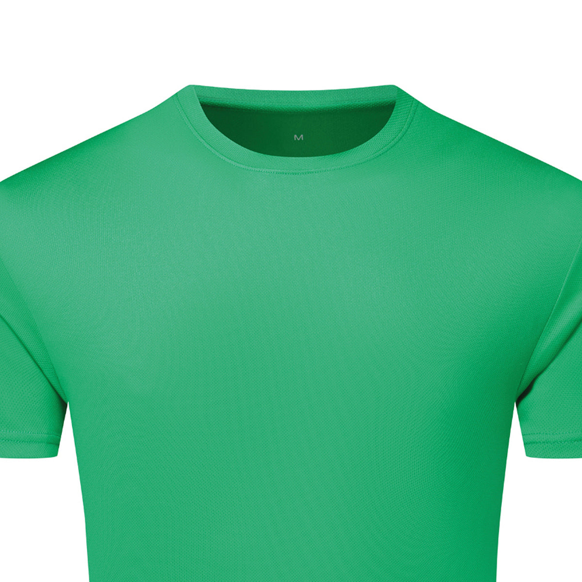 Bright Kelly - Back - TriDri Mens Textured Recycled T-Shirt
