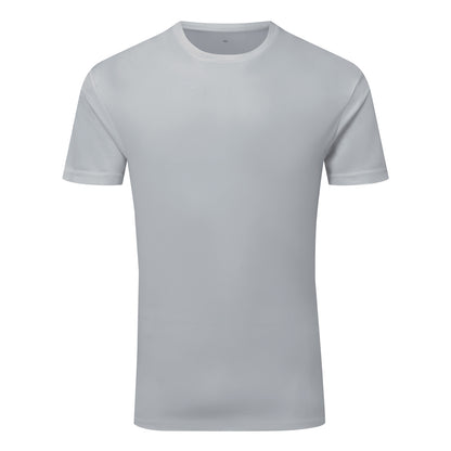 Cool Grey - Front - TriDri Mens Textured Recycled T-Shirt