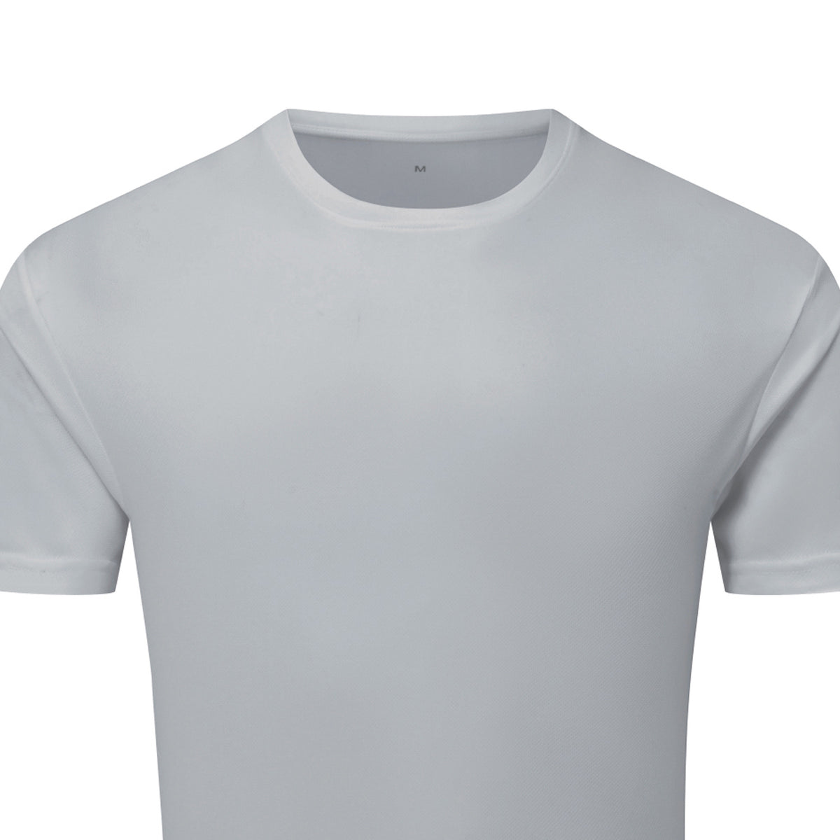 Cool Grey - Back - TriDri Mens Textured Recycled T-Shirt