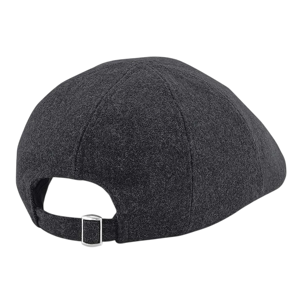 Charcoal - Back - Beechfield Ivy Melton Wool Cap