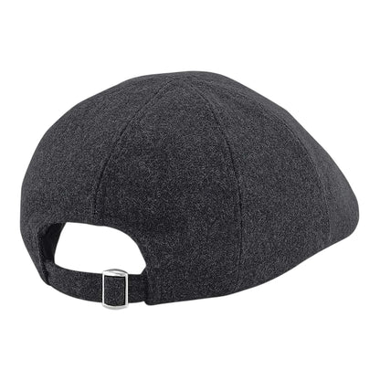 Charcoal - Back - Beechfield Ivy Melton Wool Cap