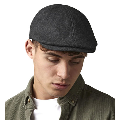 Charcoal - Lifestyle - Beechfield Ivy Melton Wool Cap