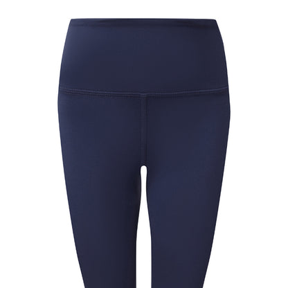 Navy - Back - TriDri Childrens-Kids Performance Recycled Fitted Leggings