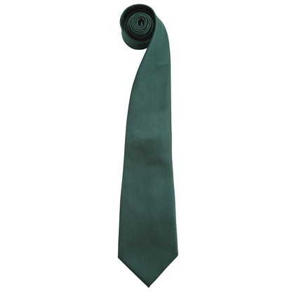 Bottle - Front - Premier Mens “Colours” Plain Fashion - Business Tie