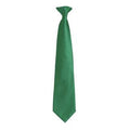 Emerald - Front - Premier Mens Fashion ”Colours” Work Clip On Tie
