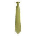 Grass - Front - Premier Mens Fashion ”Colours” Work Clip On Tie