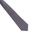 Grey - Back - Premier Mens Fashion ”Colours” Work Clip On Tie