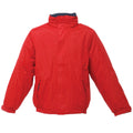 Classic Red-Navy - Front - Regatta Mens Dover Waterproof Windproof Jacket