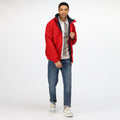 Classic Red-Navy - Lifestyle - Regatta Mens Dover Waterproof Windproof Jacket