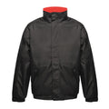 Black-Red - Back - Regatta Mens Dover Waterproof Windproof Jacket