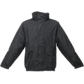 Black-Ash - Front - Regatta Mens Dover Waterproof Windproof Jacket