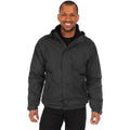 Black-Ash - Side - Regatta Mens Dover Waterproof Windproof Jacket