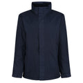 Navy - Front - Regatta Mens Beauford Insulated Waterproof Windproof Performance Jacket
