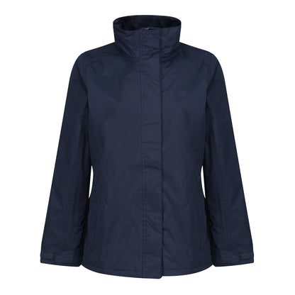 Navy - Front - Regatta Womens-Ladies Beauford Insulated Waterproof Windproof Performance Jacket