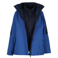 Royal Blue- Navy - Side - Regatta Womens-Ladies Defender III 3-In-1 Jacket  (Waterproof & Windproof)