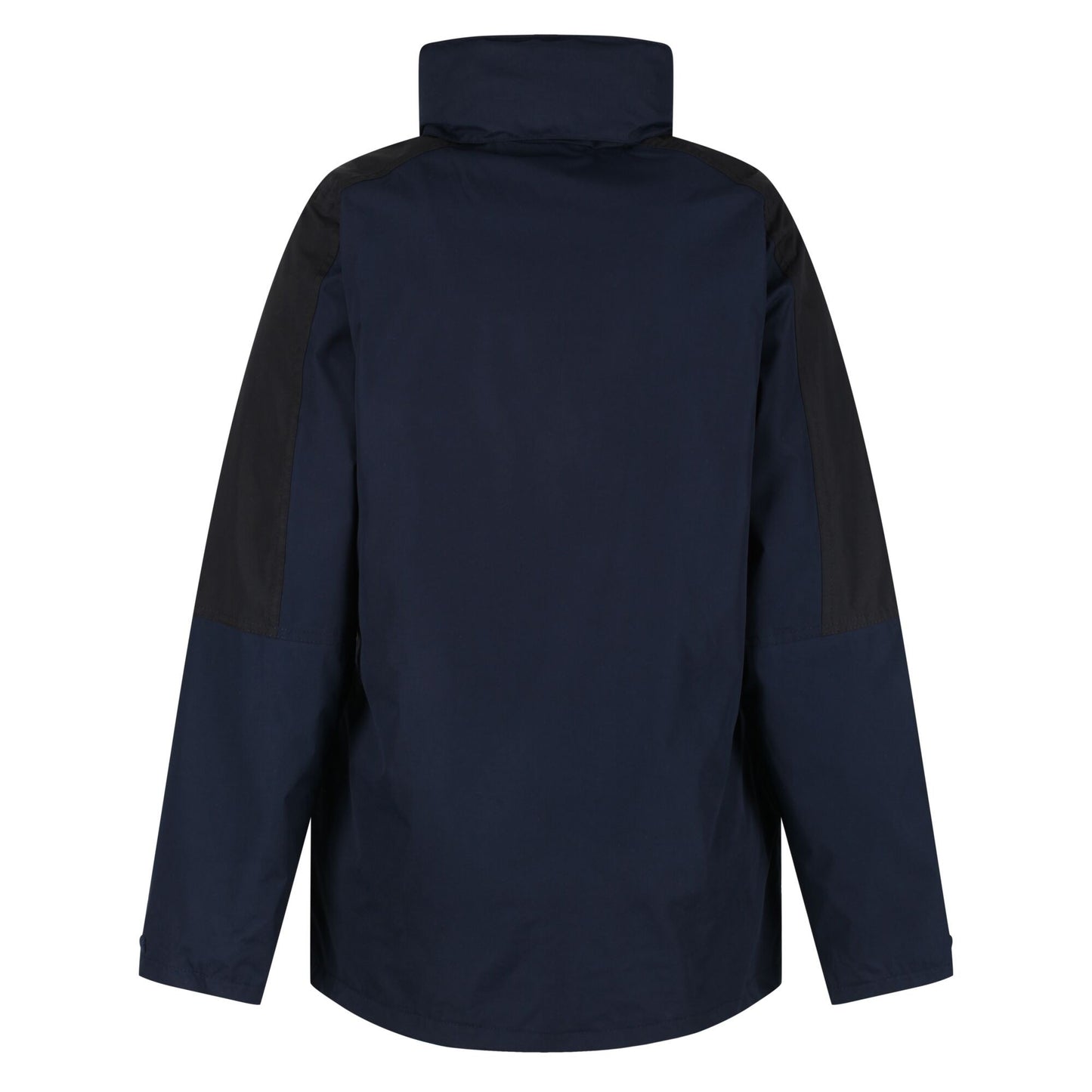 Navy-Black - Back - Regatta Womens-Ladies Defender III 3-In-1 Jacket  (Waterproof & Windproof)