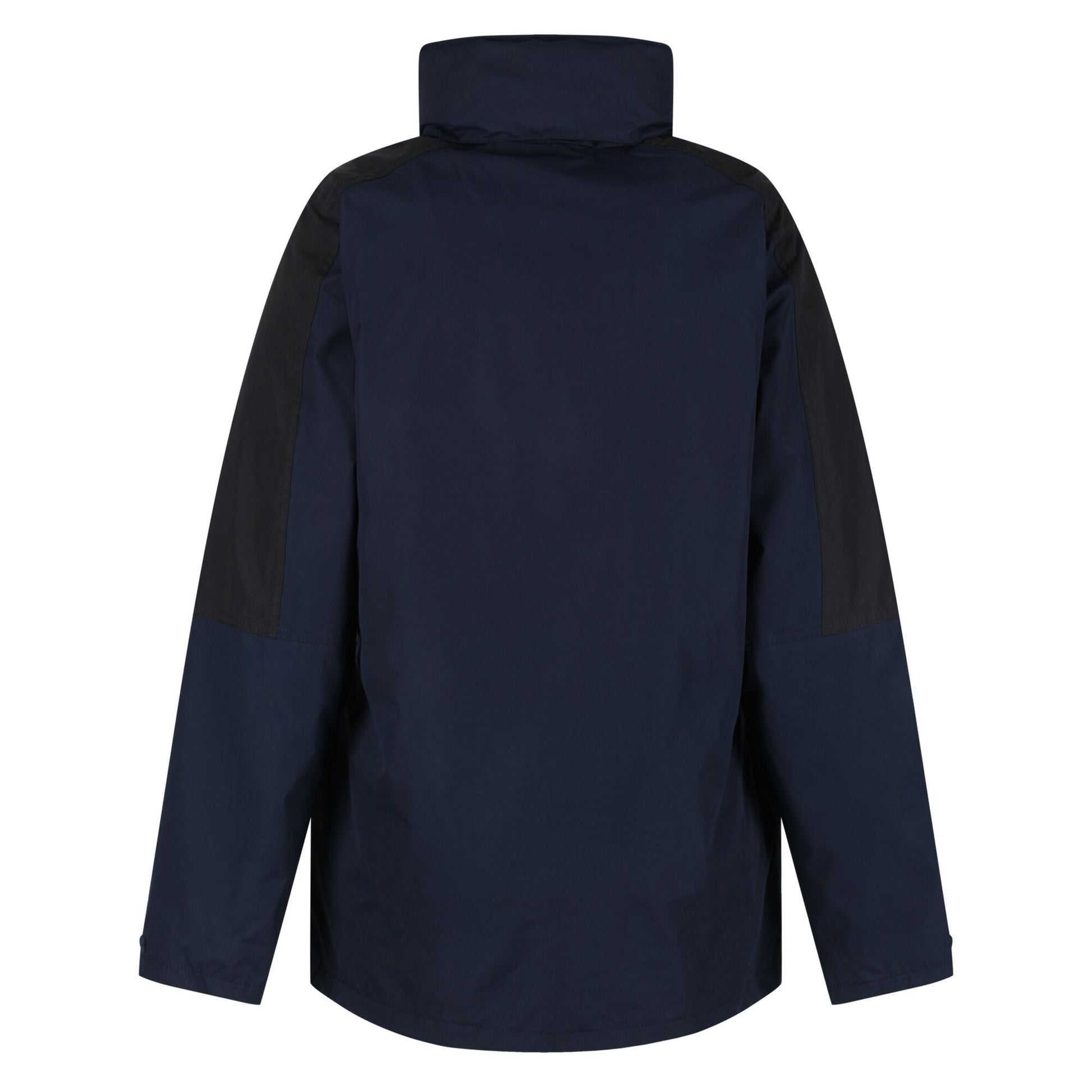 Navy-Black - Back - Regatta Womens-Ladies Defender III 3-In-1 Jacket  (Waterproof & Windproof)