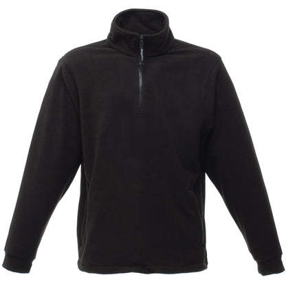 Black - Front - Regatta Mens Thor Overhead Anti-Pill Fleece Top